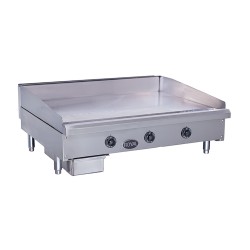 Royal Range 72" Wide Electric Thermostatic Griddle: RTGE-72